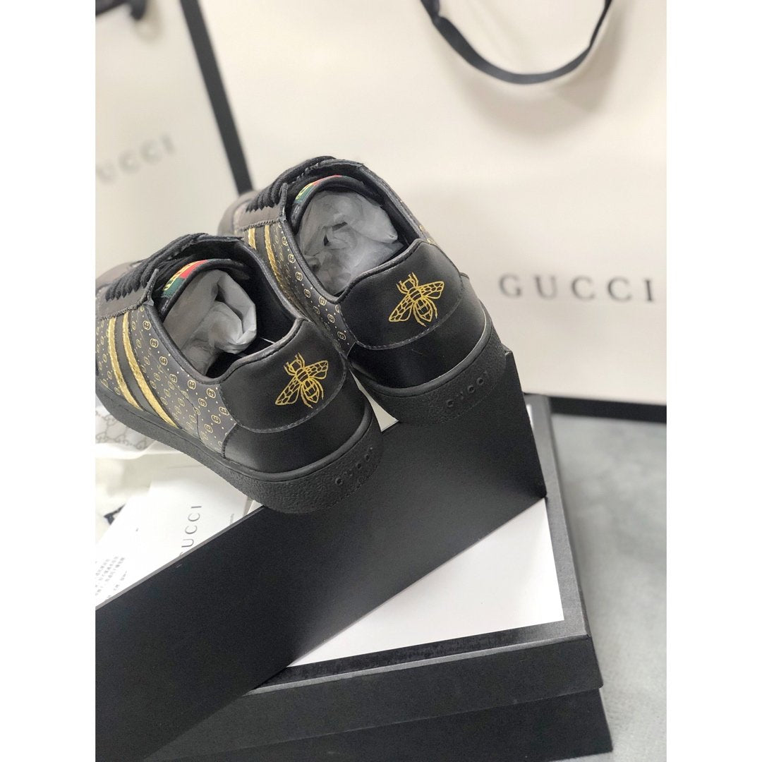 Ezyycart Bags MO-GCI Black Gold Sneaker 094