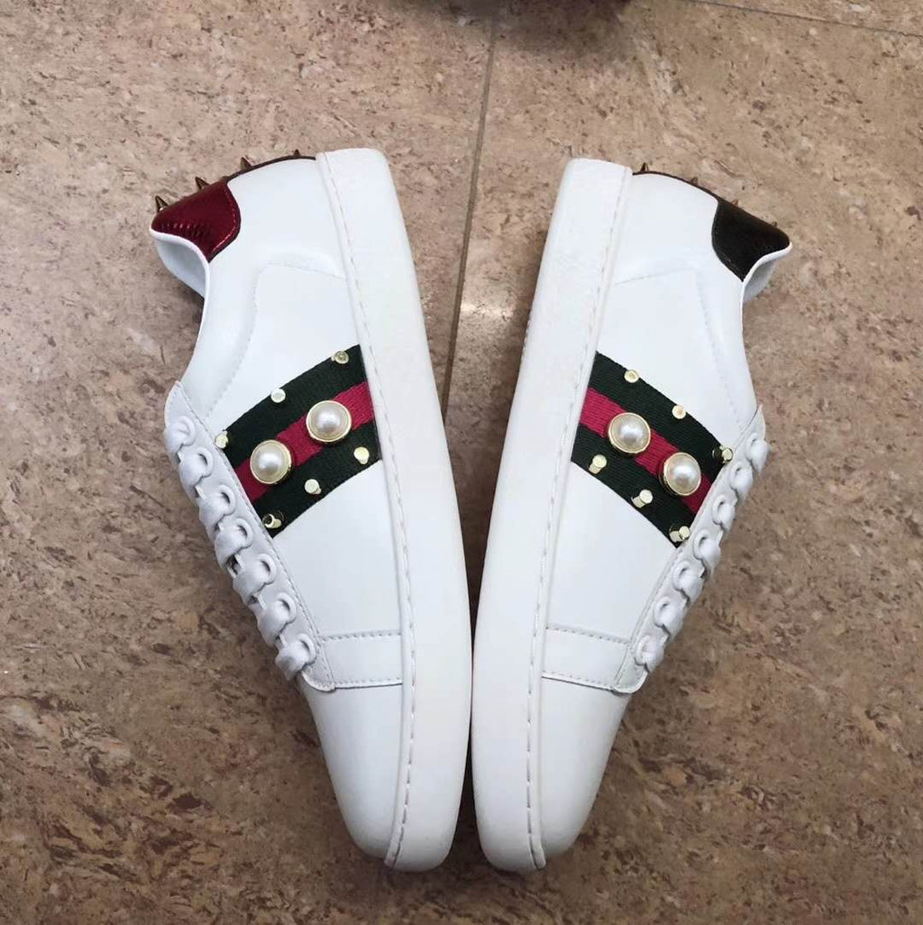 Ezyycart Bags MO- GCI Ace Embroidered Low-Top Sneaker 041