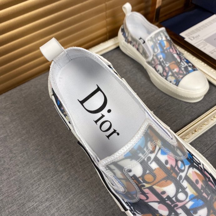 Anum Bags DIR B23 Slip MultiColor And White LOW-TOP SNEAKER