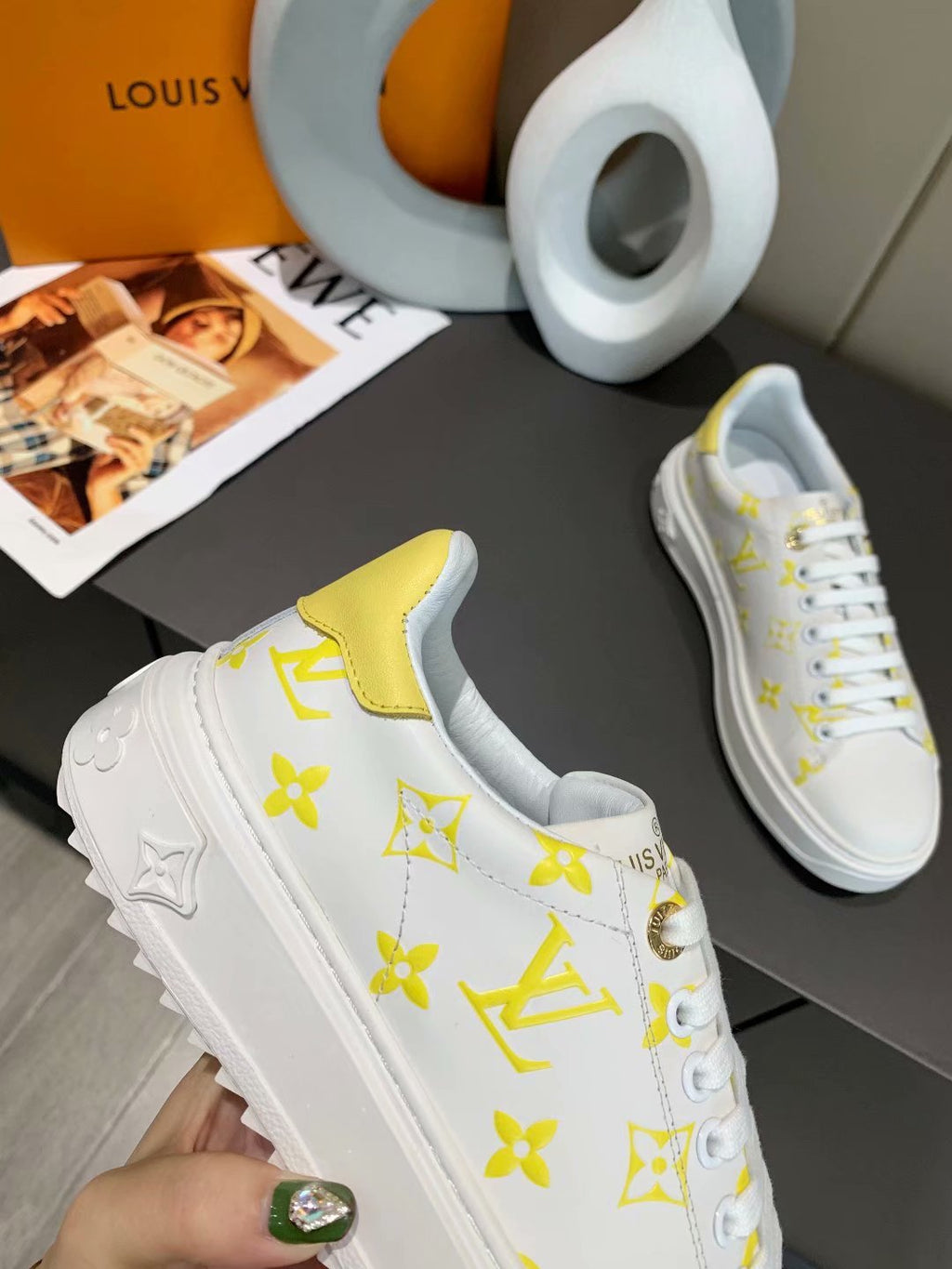 Anum Bags LUV Time Out Yellow Sneaker