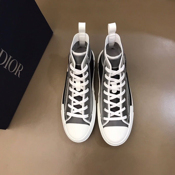 Anum Bags DIR B23 Black and White HIGH-TOP SNEAKER
