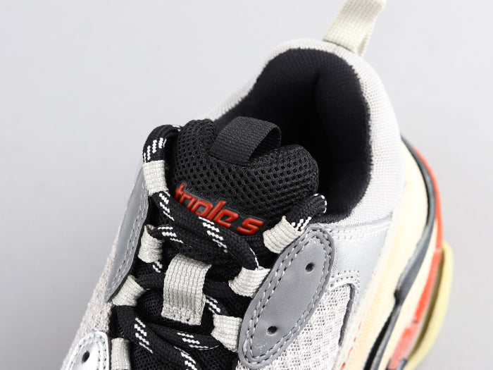 Ezyycart Bags Bla Triple S Red Silver Sneaker