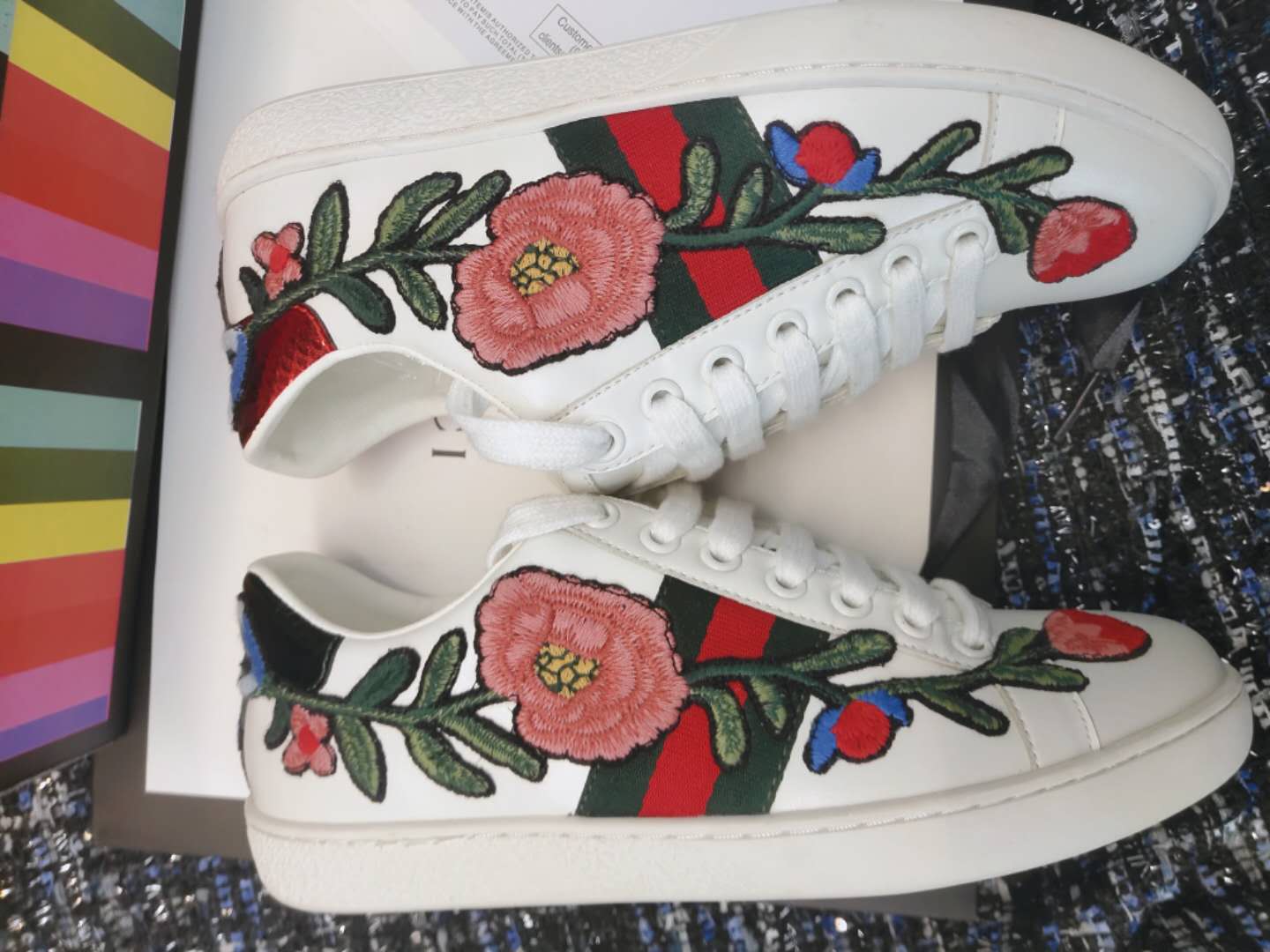 Ezyycart Bags MO-GCI Ace Embroidered Sneaker 031