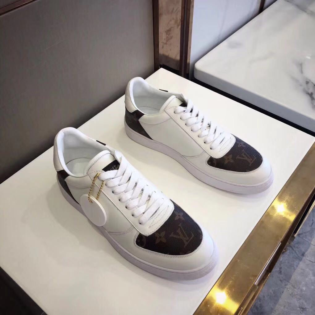 Anum Bags LUV Rivoli Low Brown White Sneaker