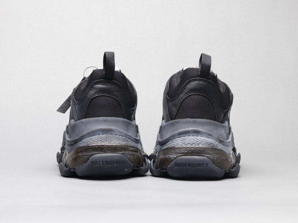 Ezyycart Bags Bla Triple S Air Cushion Black Sneaker