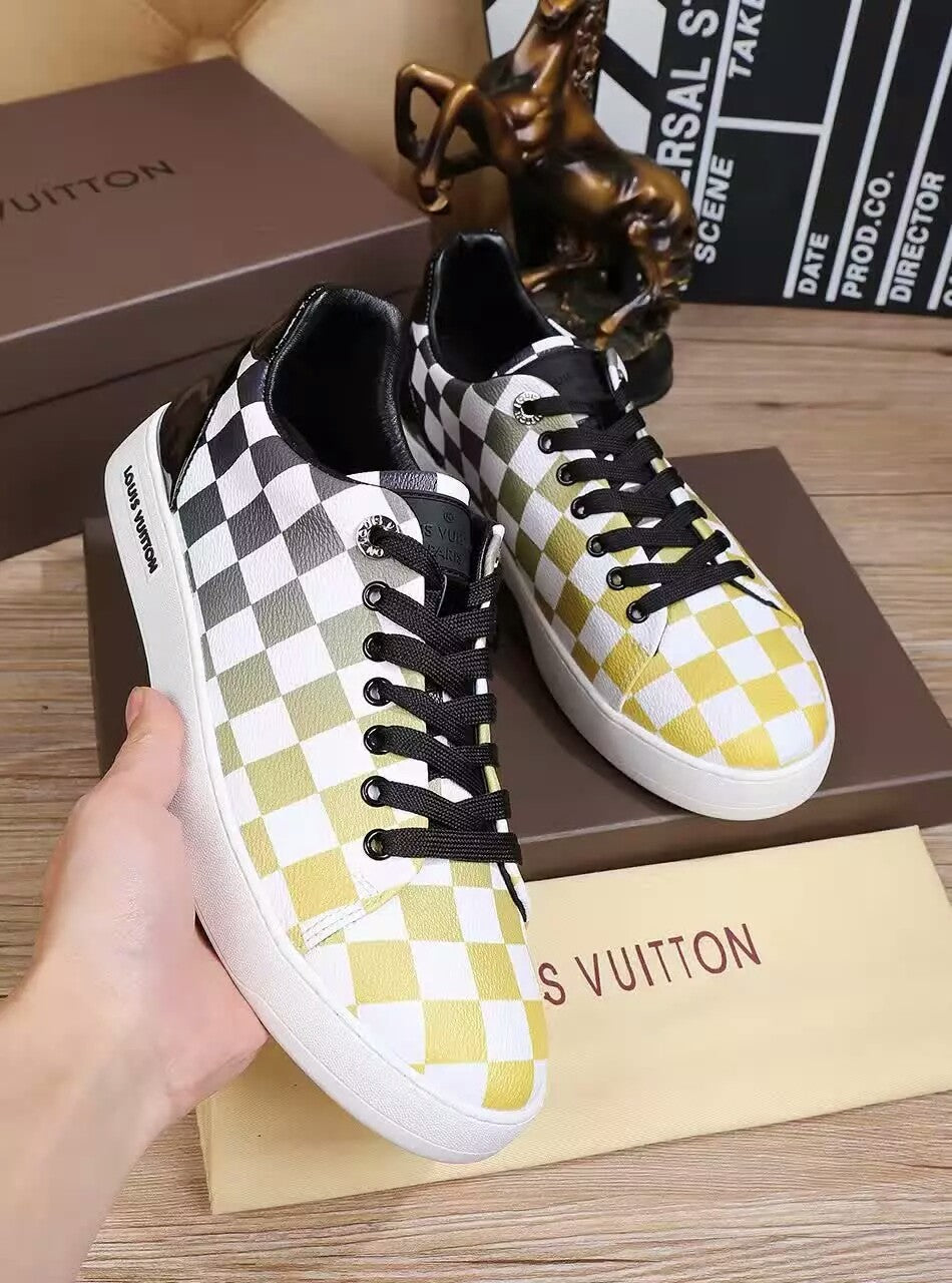 Anum Bags LUV Black And Yellow Sneaker