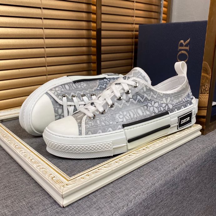 Anum Bags DIR B23 White and Black LOW-TOP SNEAKER