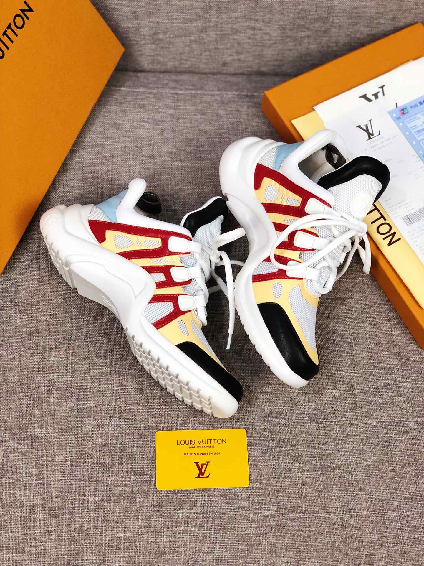 Anum Bags LUV Archlight Red Yellow Sneaker