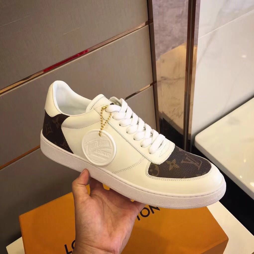 Anum Bags LUV Rivoli Low Brown White Sneaker