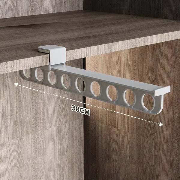 Ausziehbare Kleiderstange – Ordnung & Stil für jeden Schrank
