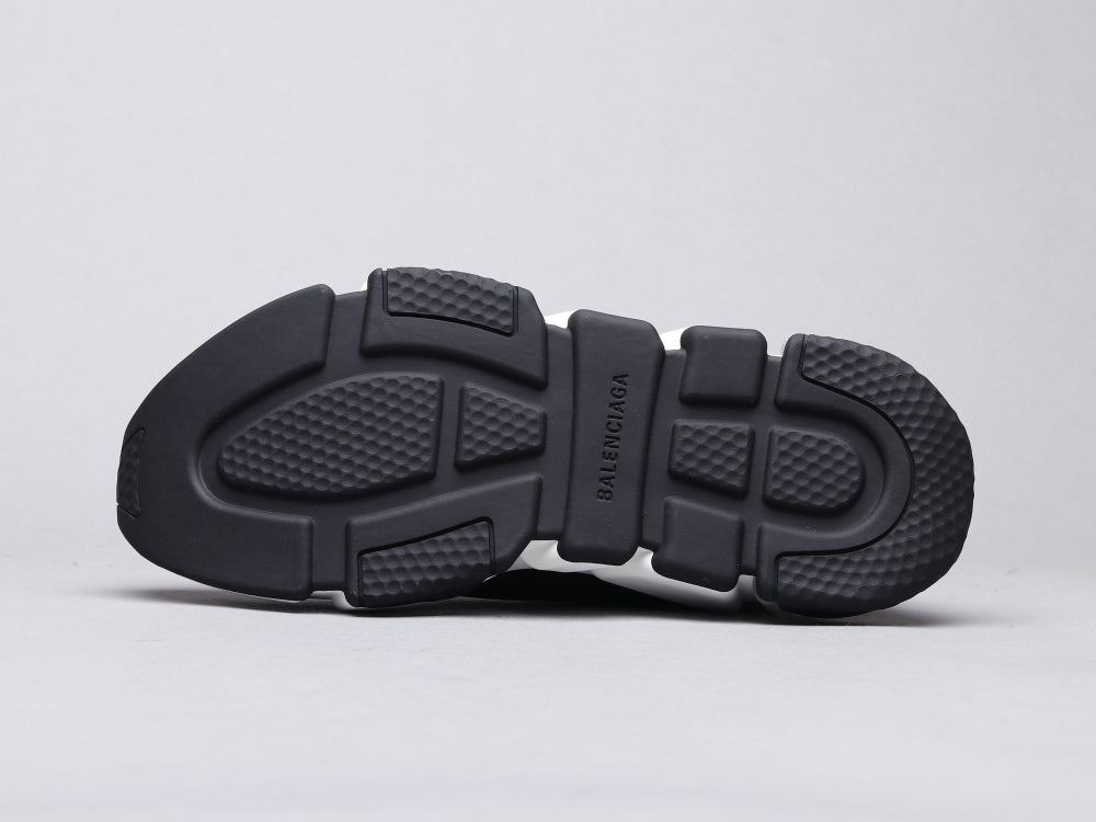 Ezyycart Bags Bla Socks Shoes Black and White Sneaker