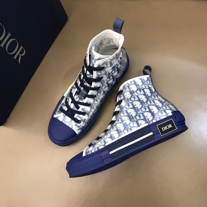 Anum Bags DIR B23 Blue HIGH-TOP SNEAKER