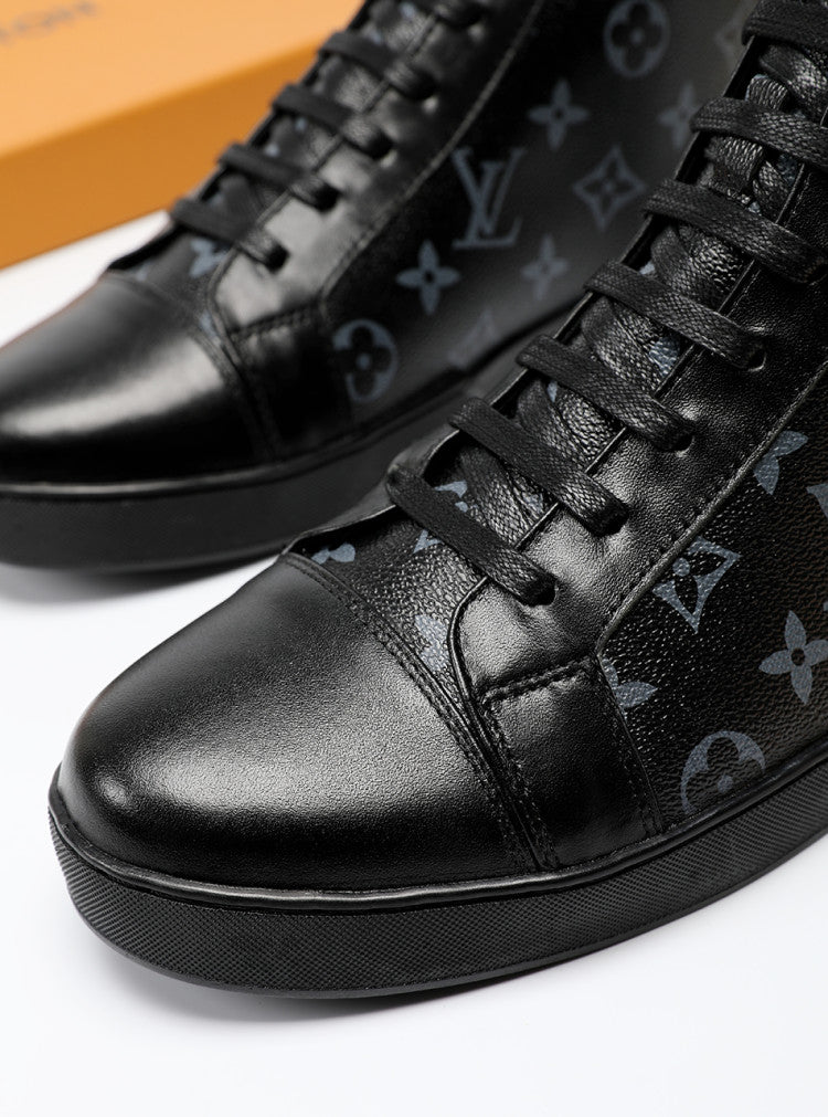 Anum Bags LUV High Monogram Black Boot Sneaker