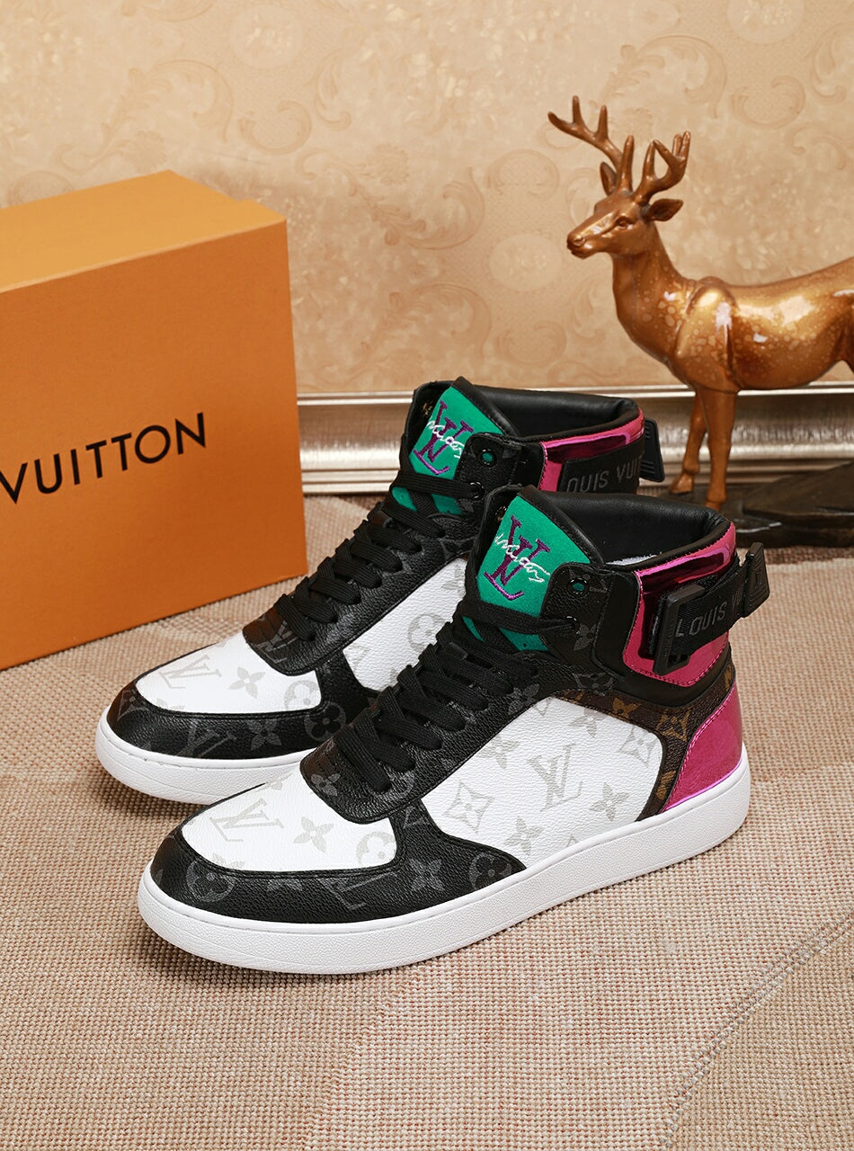 Anum Bags LUV Rivoli High Blue Pink Sneaker
