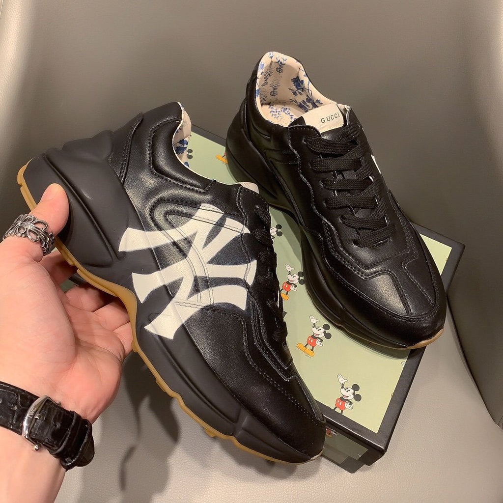 Ezyycart Bags MO-GCI RHYTON VINTAGE TRAINER NY BLACK SNEAKER 139
