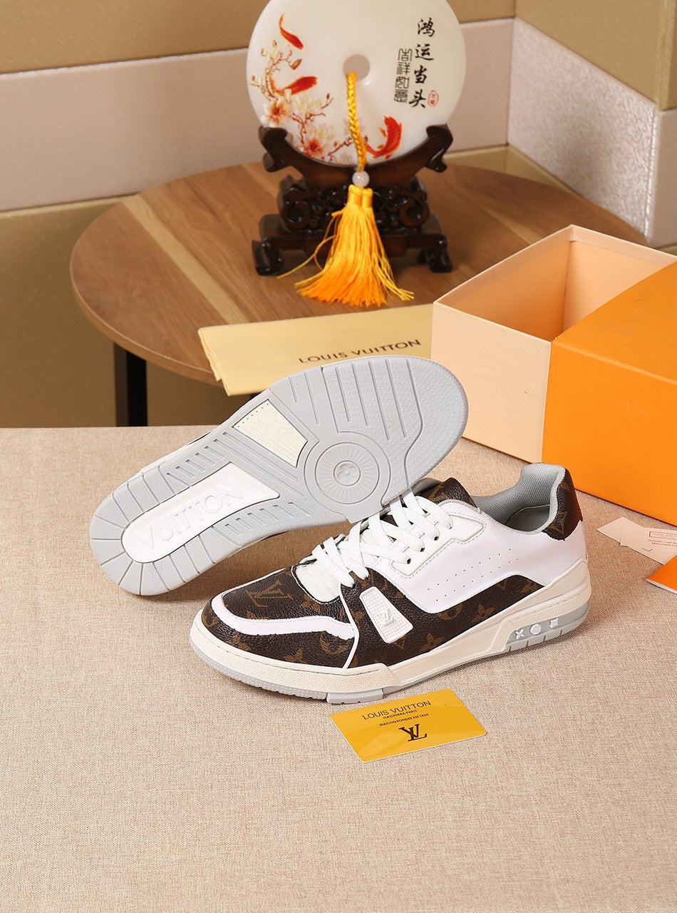 Anum Bags LUV Brown White Sneaker
