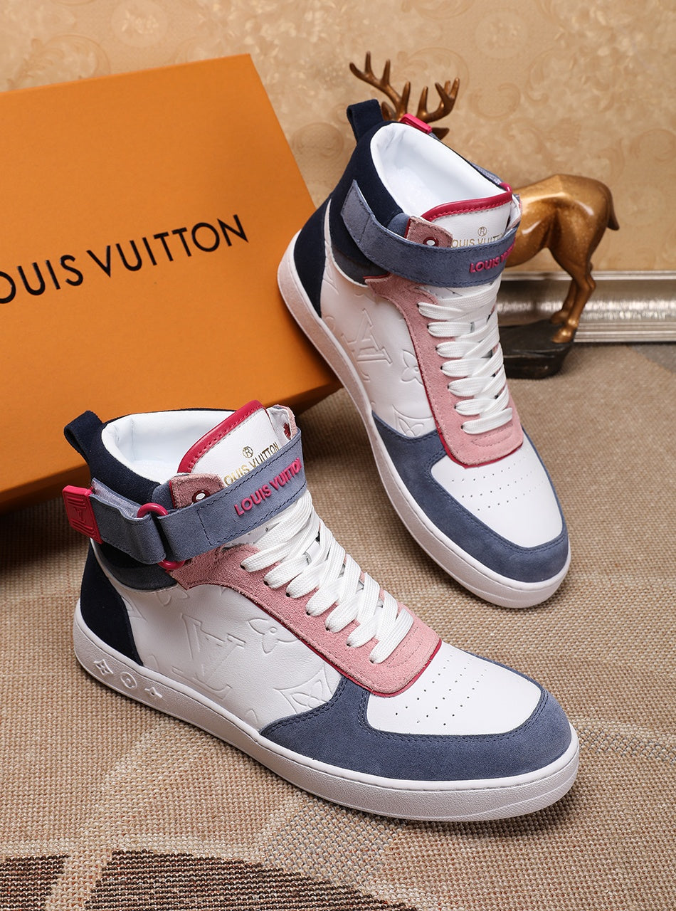 Anum Bags LUV High Top White Sneaker