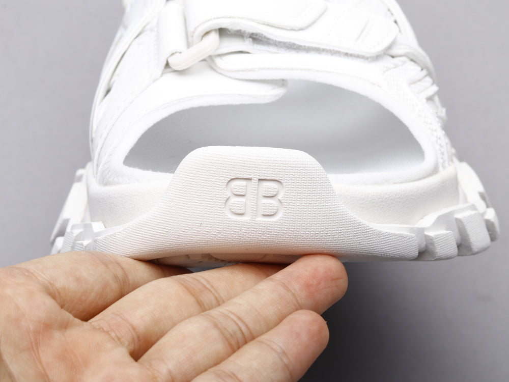 Ezyycart Bags Bla Track Sandals White Sneaker