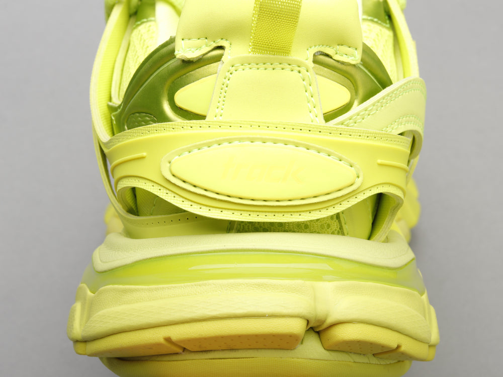Ezyycart Bags Bla Track FluoresMOnt Yellow Sneaker