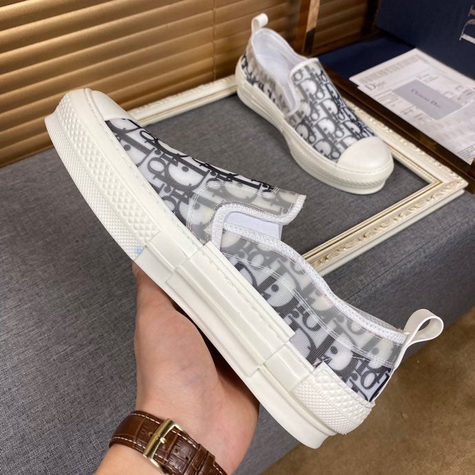 Anum Bags DIR B23 Slip Black And White LOW-TOP SNEAKER