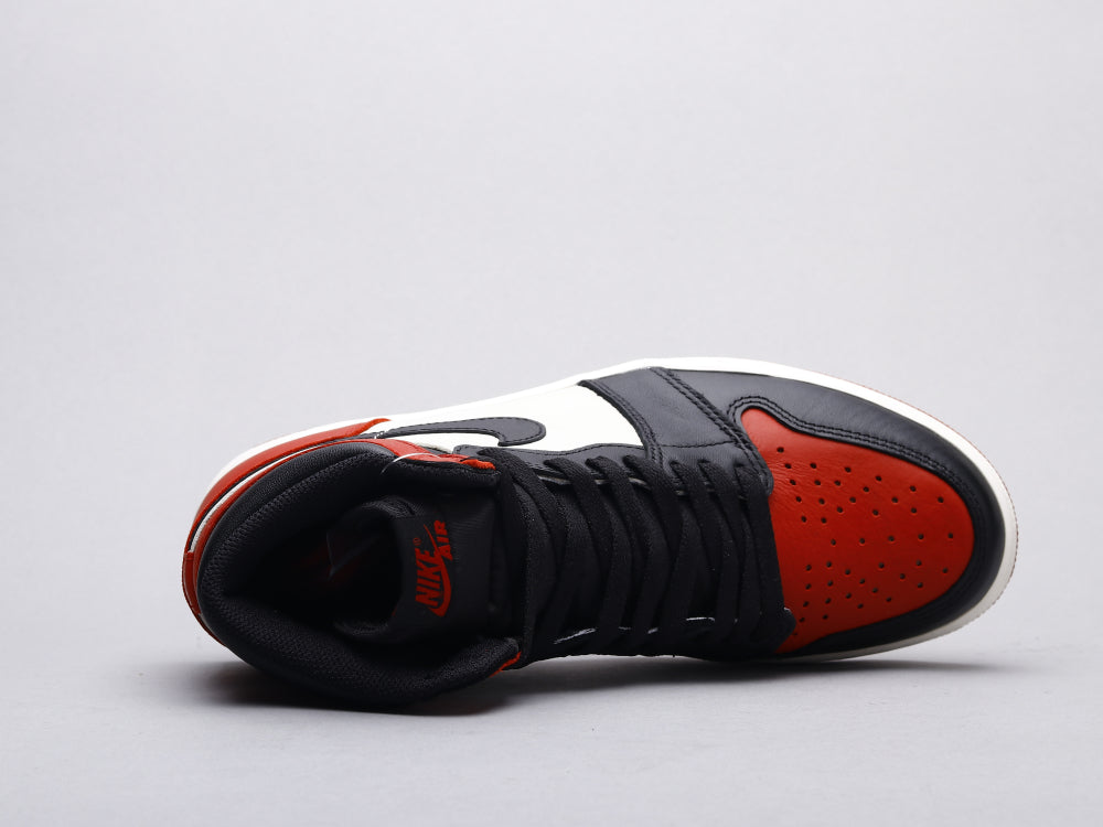 Ezyycart Bags AJ1 black red toe
