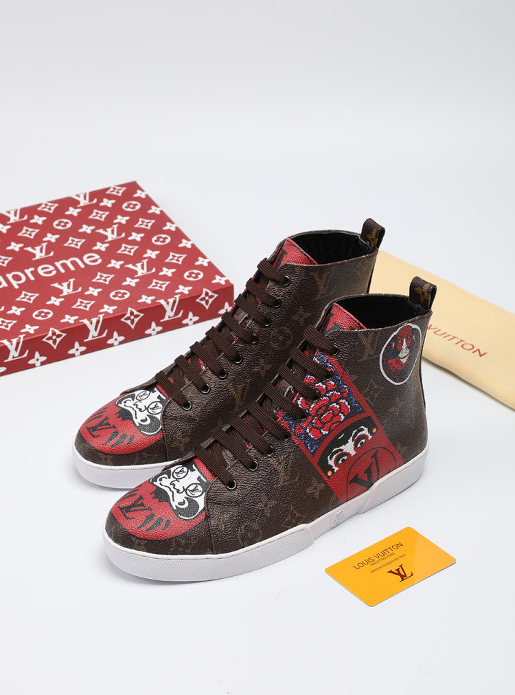 Anum Bags LUV Stellar Trainer Boot Brown Sneaker