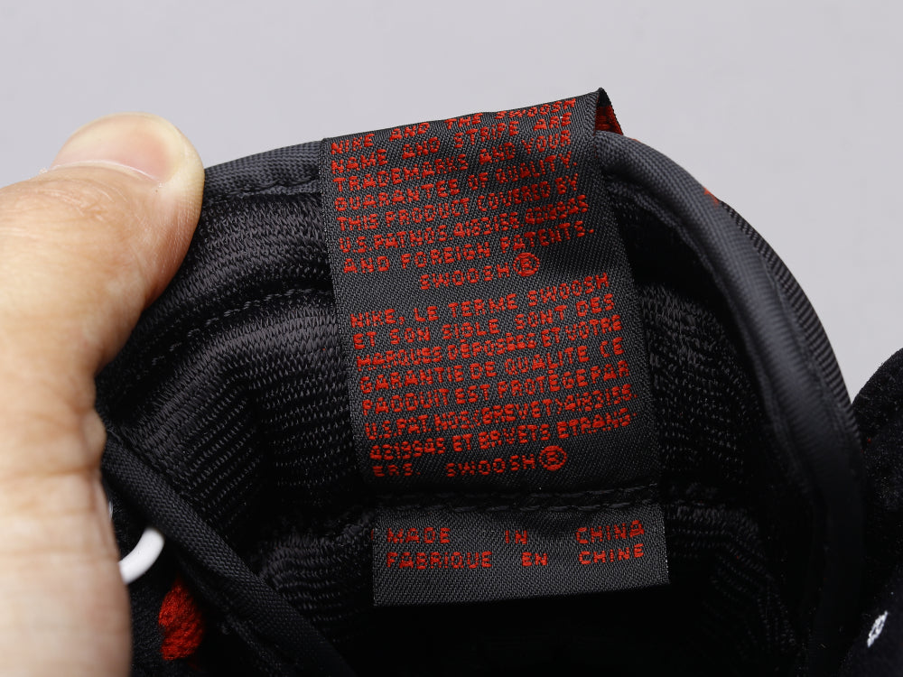Ezyycart Bags AJ1 Invert black and red
