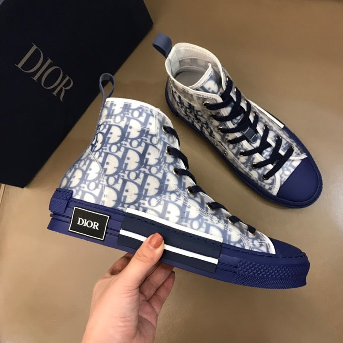 Anum Bags DIR B23 Blue HIGH-TOP SNEAKER