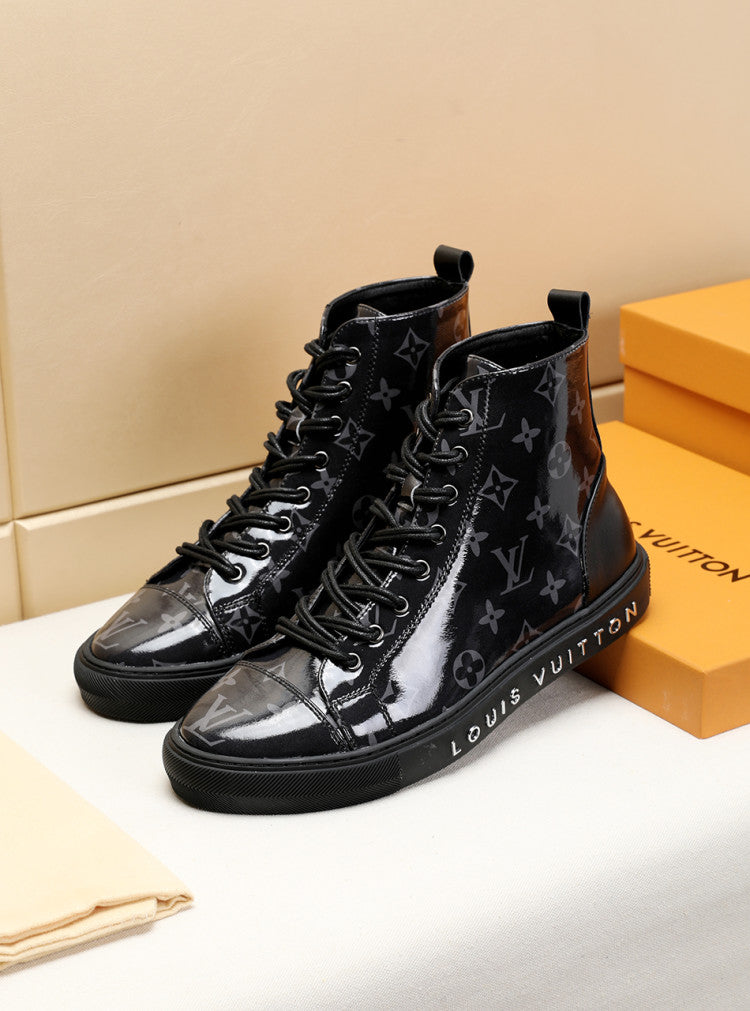 Anum Bags LUV Stellar Trainer Boot Black Sneaker
