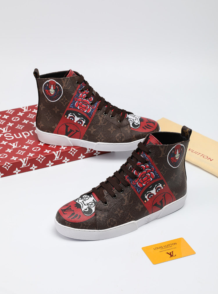 Anum Bags LUV Stellar Trainer Boot Brown Sneaker