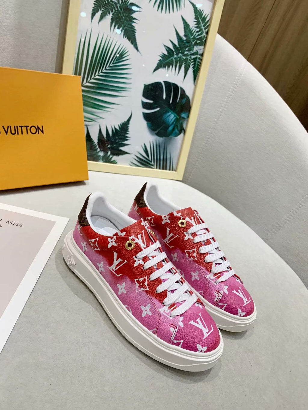 Anum Bags LUV Casual Low Pink Sneaker