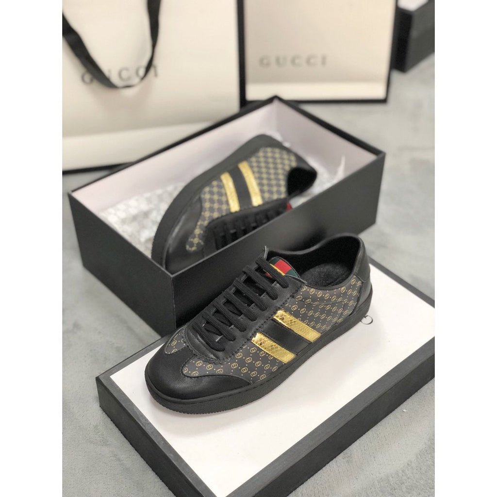 Ezyycart Bags MO-GCI Black Gold Sneaker 094