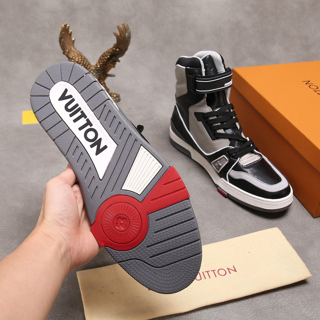 Anum Bags LUV Traners Inspired Black Gray Sneaker
