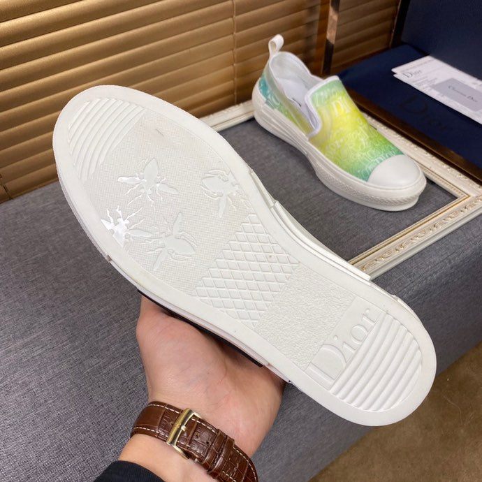 Anum Bags DIR B23 Slip Yellow And White LOW-TOP SNEAKER