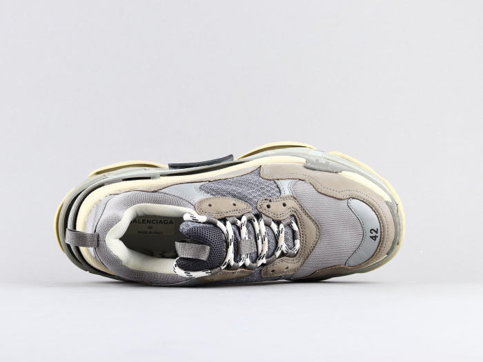 Ezyycart Bags Bla Triple S Grey Sneaker