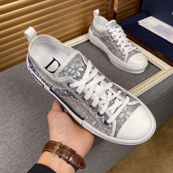 Anum Bags DIR B23 White and Black LOW-TOP SNEAKER