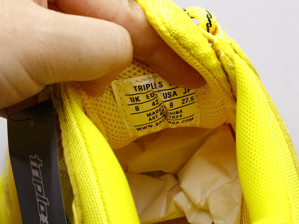 Ezyycart Bags Bla 19SS Air Yellow Sneaker