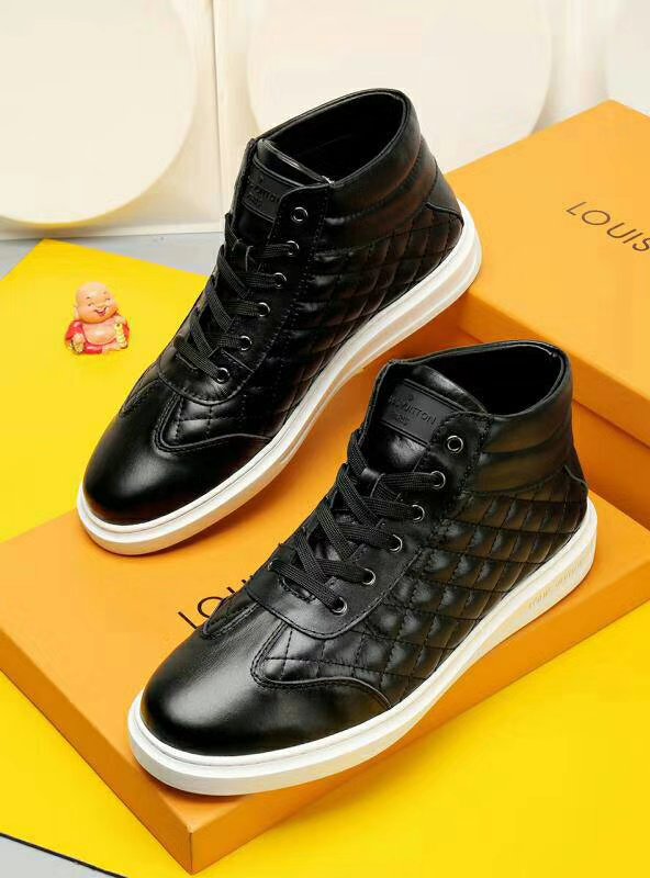Anum Bags LUV HIgh Top Metal Black Sneaker
