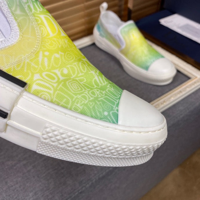 Anum Bags DIR B23 Slip Yellow And White LOW-TOP SNEAKER