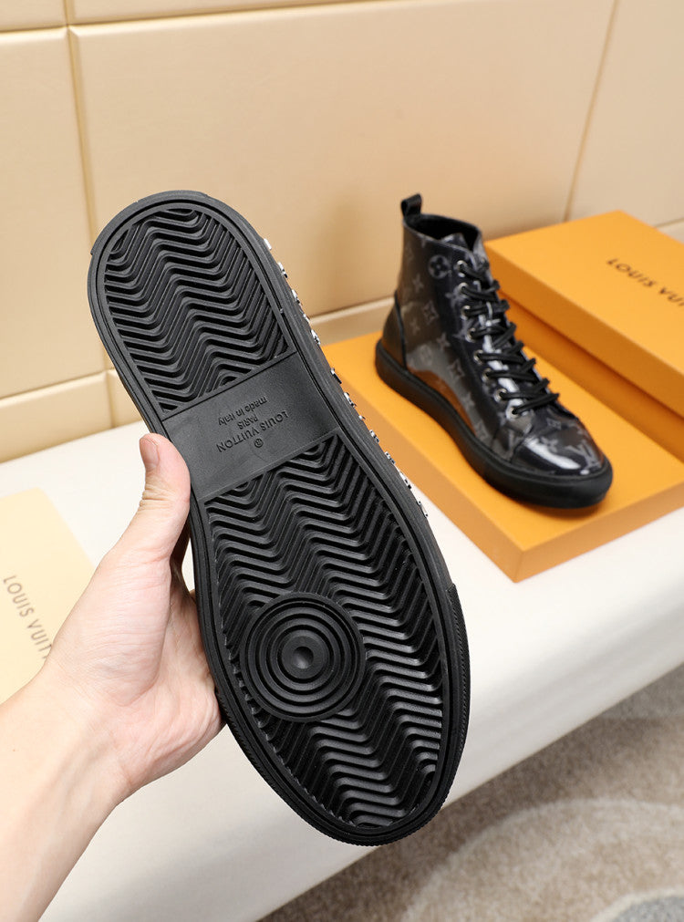 Anum Bags LUV Stellar Trainer Boot Black Sneaker
