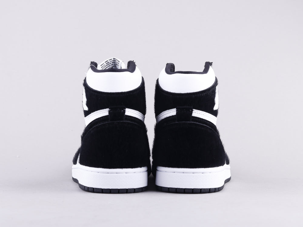 Ezyycart Bags AJ1 horsehair black and white