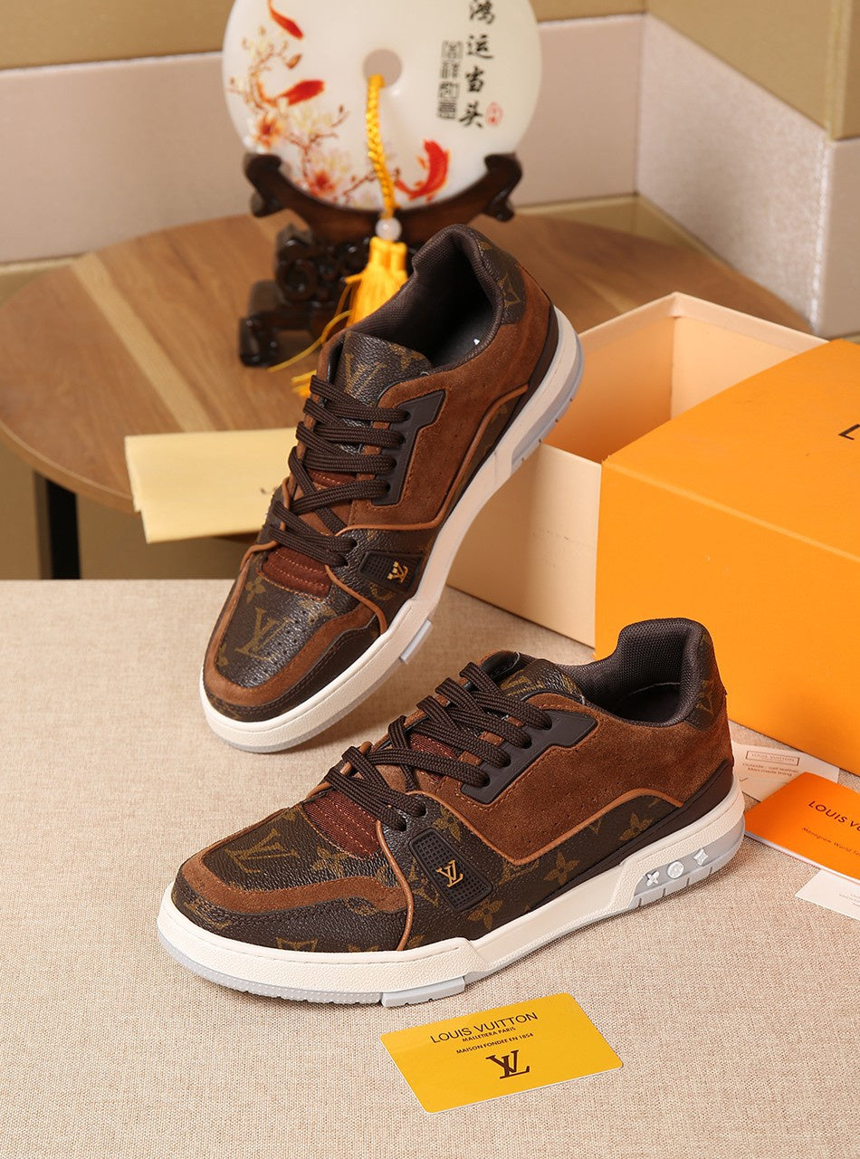Anum Bags LUV Traners Vert Brown Sneaker
