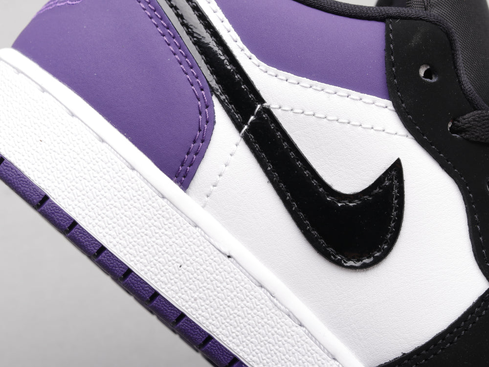 Ezyycart Bags AJ1 Black and purple toes