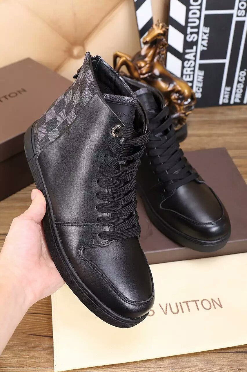 Anum Bags LUV HIgh Top Black Sneaker