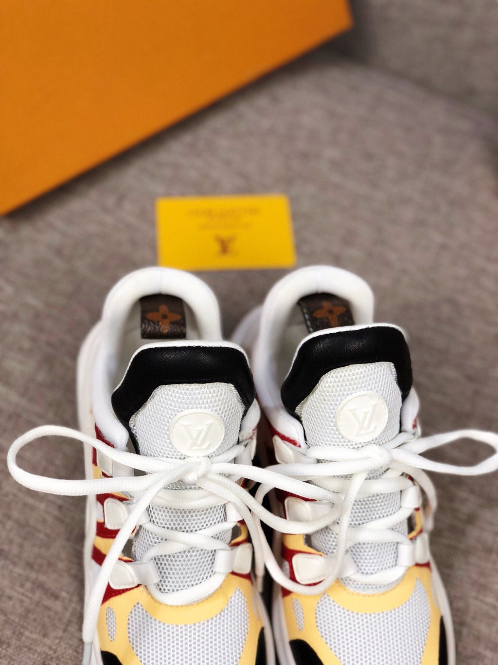 Anum Bags LUV Archlight Red Yellow Sneaker