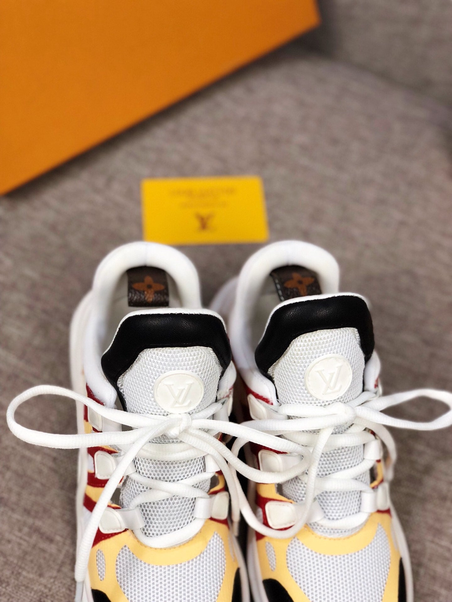 Anum Bags LUV Archlight Red Yellow Sneaker