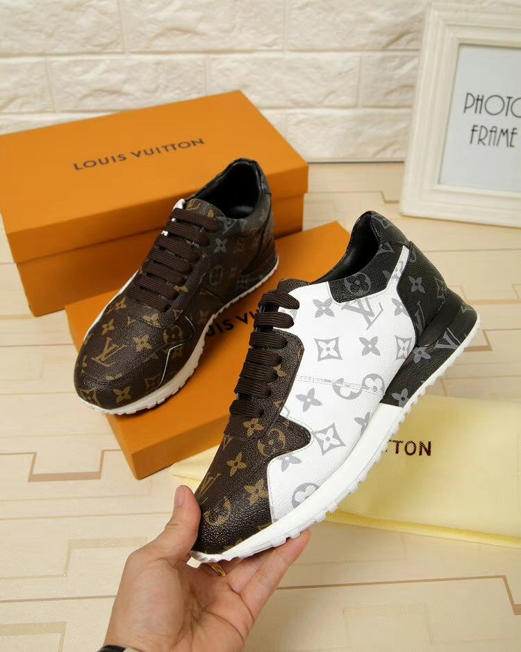 Anum Bags LUV Run Away Brown White Sneaker