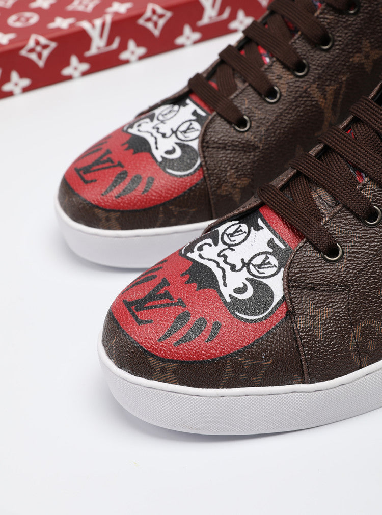 Anum Bags LUV Stellar Trainer Boot Brown Sneaker