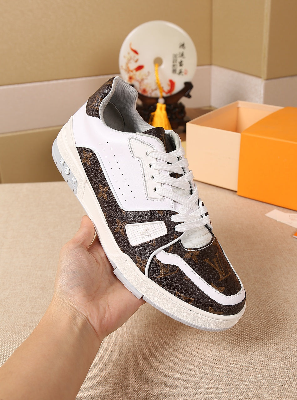 Anum Bags LUV Brown White Sneaker