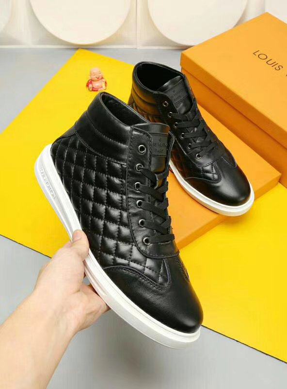 Anum Bags LUV HIgh Top Metal Black Sneaker